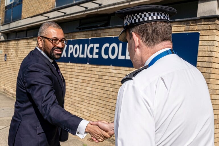 240520 james cleverly essex police college visit 1 002